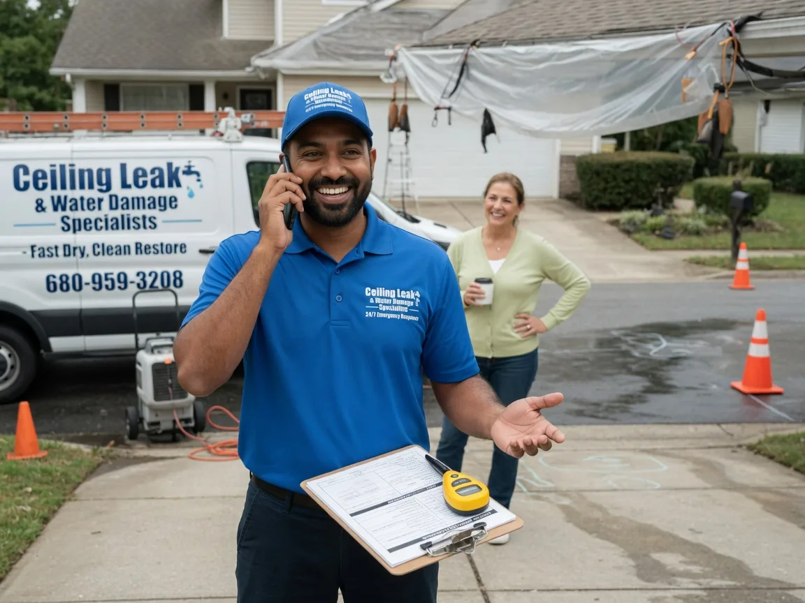 Ceiling Leak Cleanup West Sunbury, PA FAQs